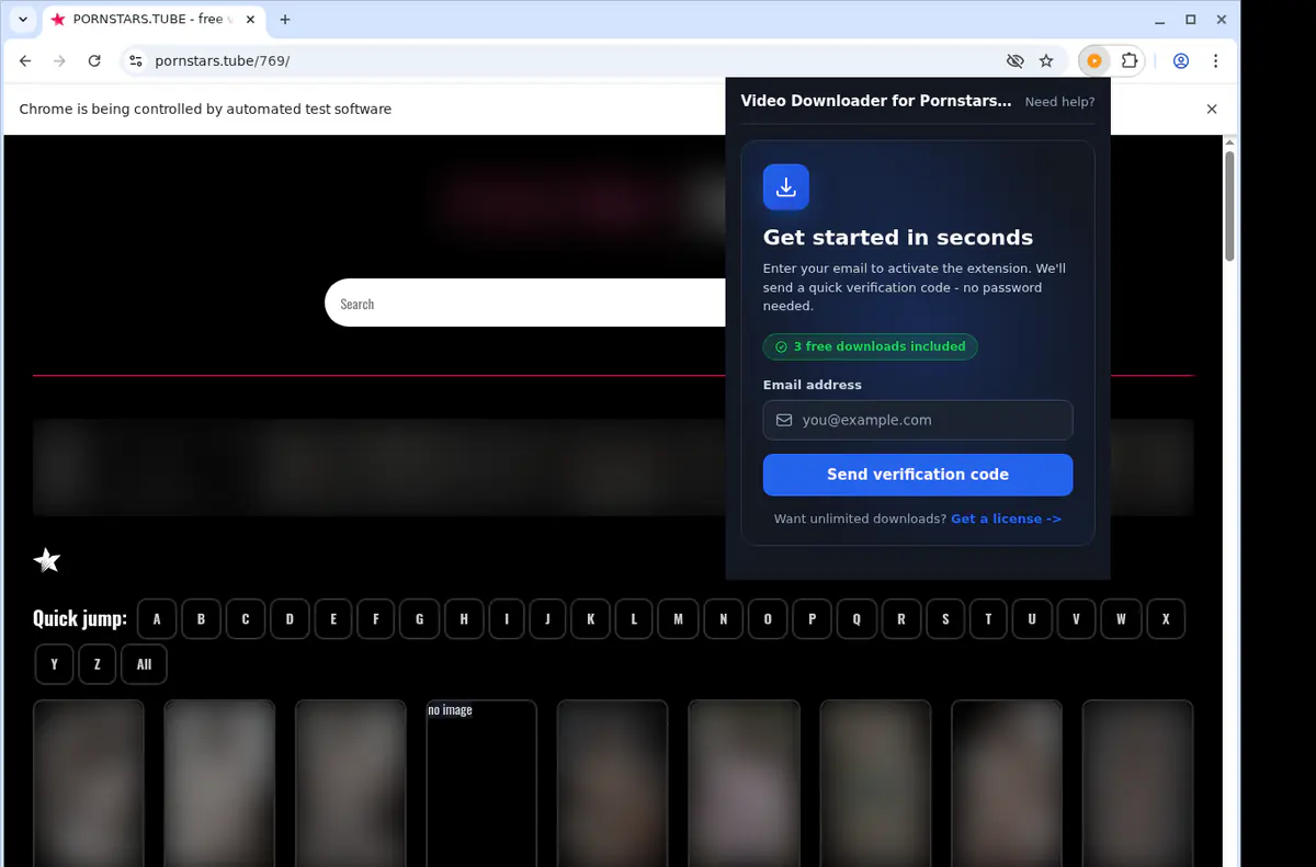 Pornstarstube Video Downloader screenshot 5